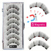 8D Quantum 8 pcs 5 magnetic eyelashes + 1 tweezers