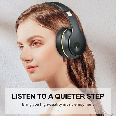 ANC Bluetooth Headphones Active Noise Cancelling