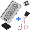 8D Quantum 8 pcs 5 magnetic eyelashes + 1 tweezers