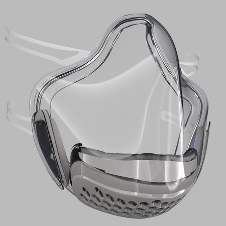 Reusable filter face shield